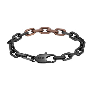 Boss | Kane Black and Copper IP Bracelet