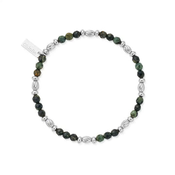 ChloBo | Men’s Kambaba Jasper Twisted Rice Bracelet