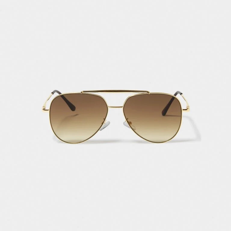 Katie Loxton | Bali Sunglasses | Gold Metal