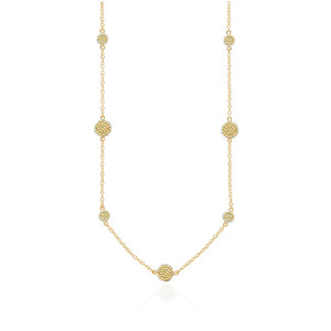 Anna Beck | Classic Multi Disc Station Necklace