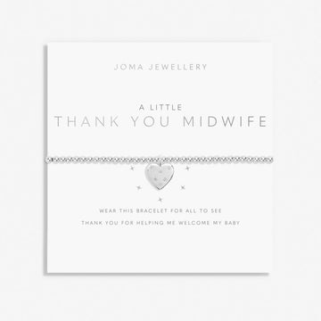 Joma Jewellery | Thank You Midwife Bracelet