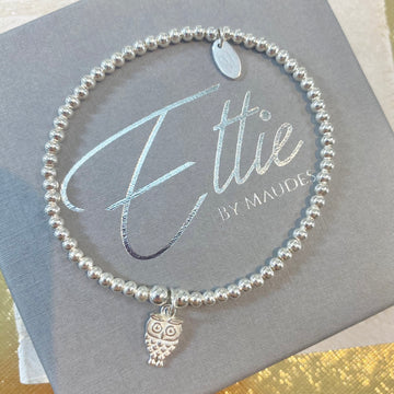 Ettie Thinbead Owl Bracelet