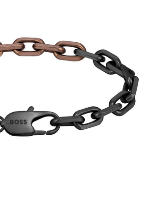 Boss | Kane Black and Copper IP Bracelet