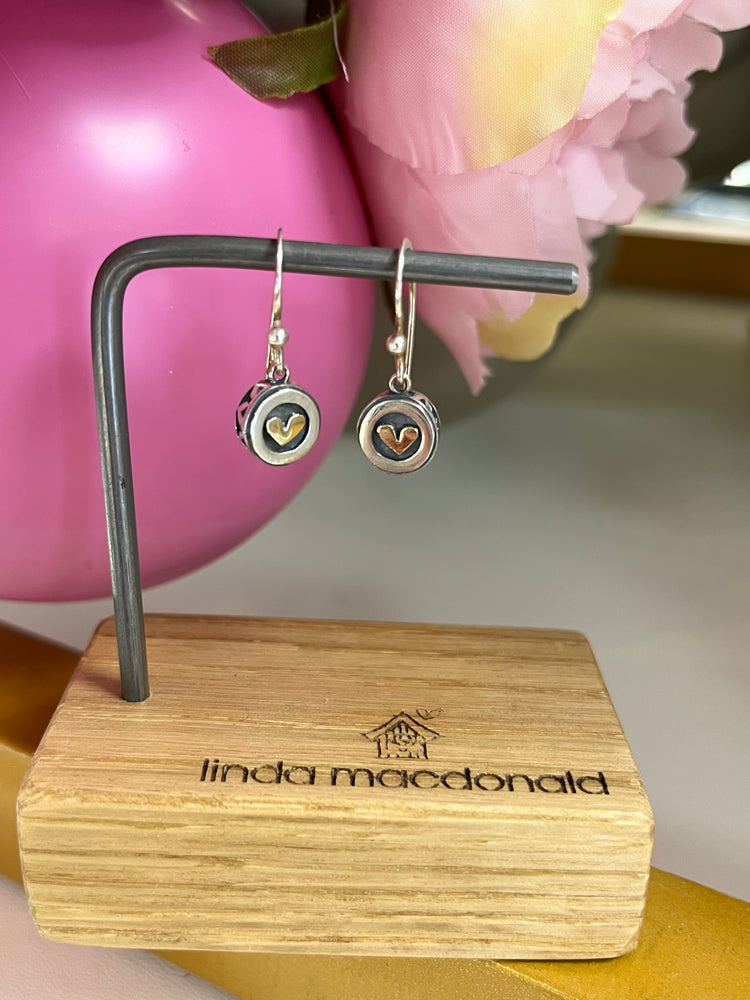 Linda Macdonald | Heart Earrings - Maudes The Jewellers
