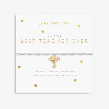 Joma Jewellery | Best Teacher Ever Bracelet