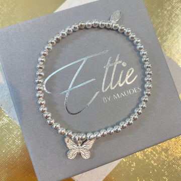 Ettie Medium Bead Butterfly Bracelet
