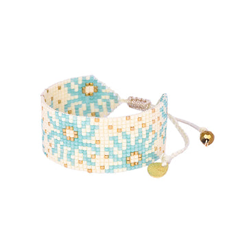Mishky | Adjustable Bracelet With Beaded Sun Shape