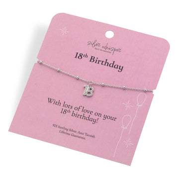 Hot Diamonds | Silver Whisper 18th Birthday Bracelet