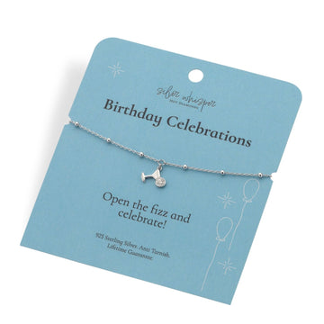 Hot Diamonds | Silver Whisper Birthday Celebrations Bracelet