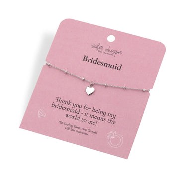 Hot Diamonds | Silver Whisper Bridesmaid Bracelet