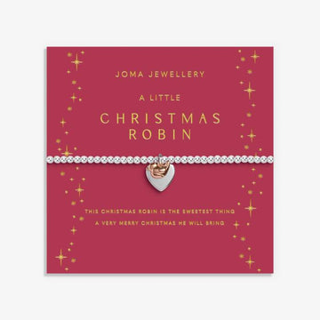 Joma Jewellery | Christmas Robin Bracelet