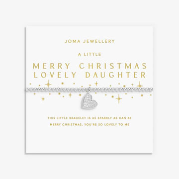 Joma Jewellery | Merry Christmas Lovely Daughter Bracelet