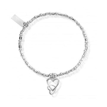ChloBo | Interlocking Love Heart Bracelet