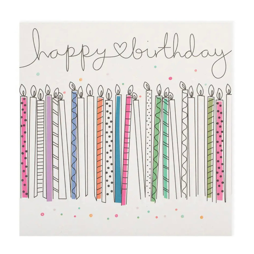 Belly Button Designs | Happy Birthday Card | Candles