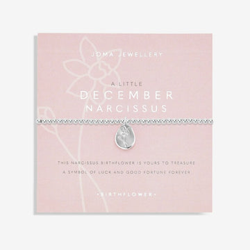 Joma Jewellery | Birthflower December Bracelet