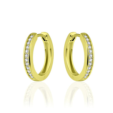 Gisser | Classic Sparkling Hoops - 12mm, 15mm, 20mm