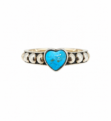 Sterling Silver Ring With Turquoise Stone