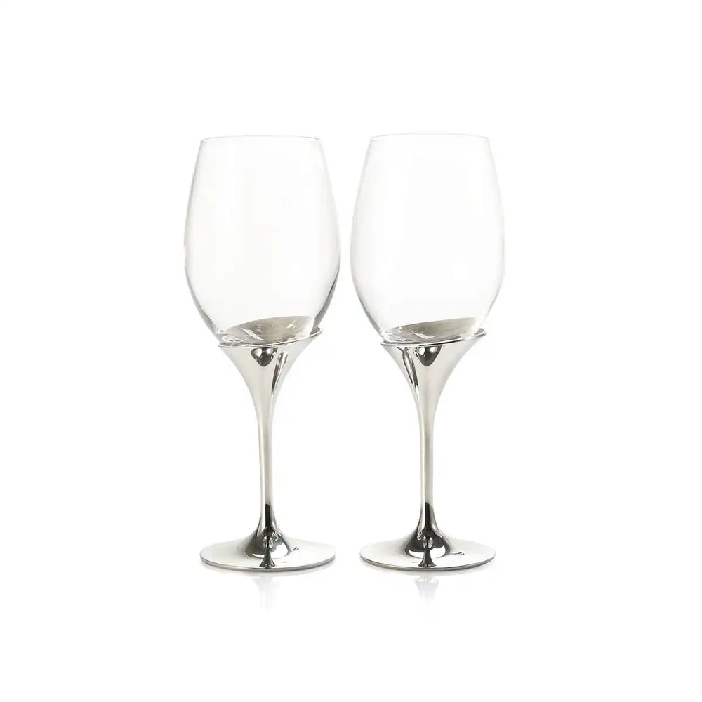 
            
                Load image into Gallery viewer, Royal Selangor | Domaine White Wine Glass Pair
            
        