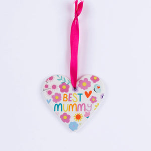Belly Button Designs | Ceramic Heart Hanging Decoration | Best Mummy