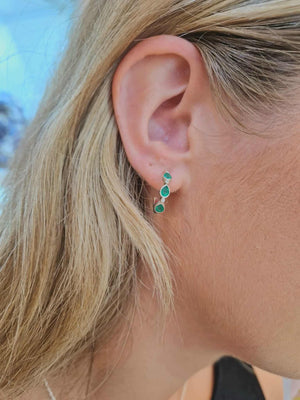 Laura Ashley | Thornage Flowers Hoop Earrings