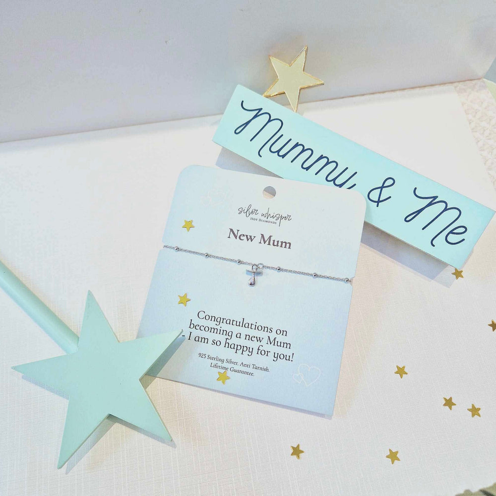 Hot Diamonds | Silver Whisper New Mum Bracelet