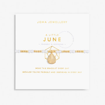 Joma Jewellery | Gold June Moonstone Bracelet