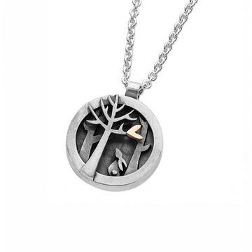 Linda Macdonald | Sterling Silver Woodlands Necklace