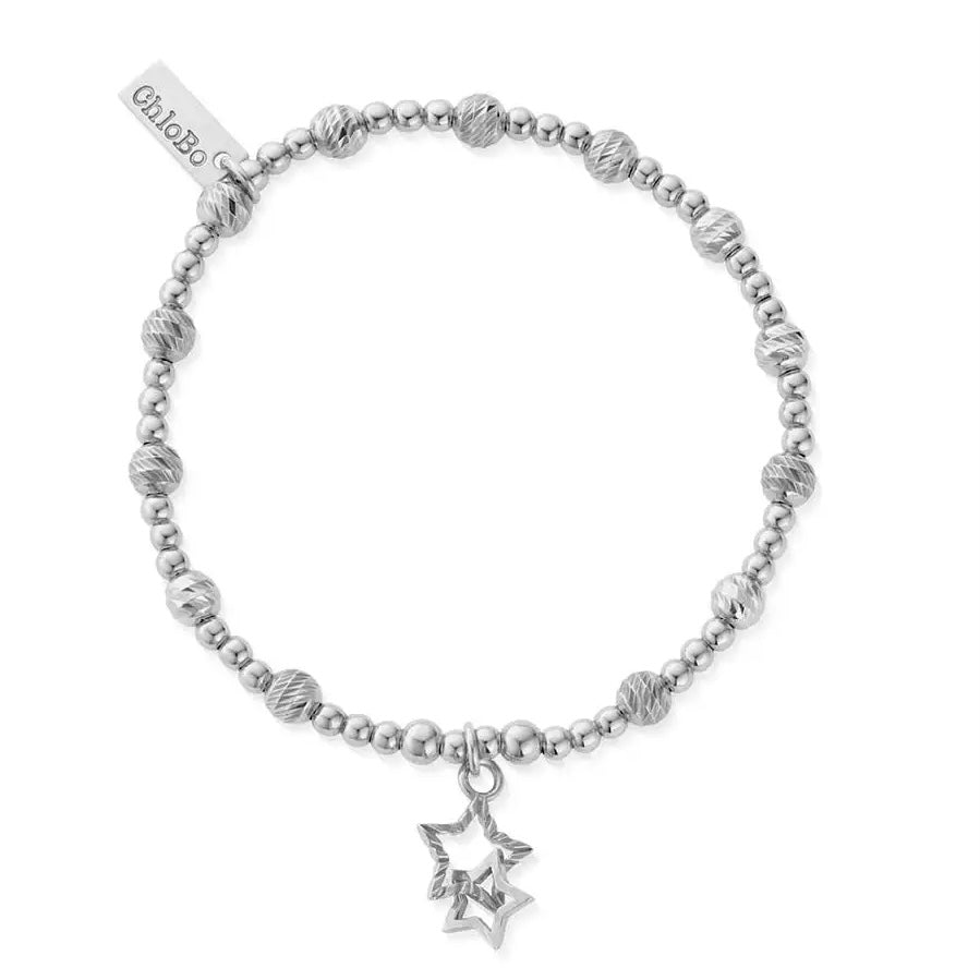 ChloBo | Sparkle Interlocking Star Bracelet