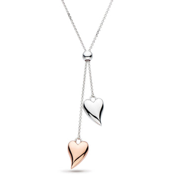 Kit Heath | Desire Cherish Blush Heart Lariat Necklace