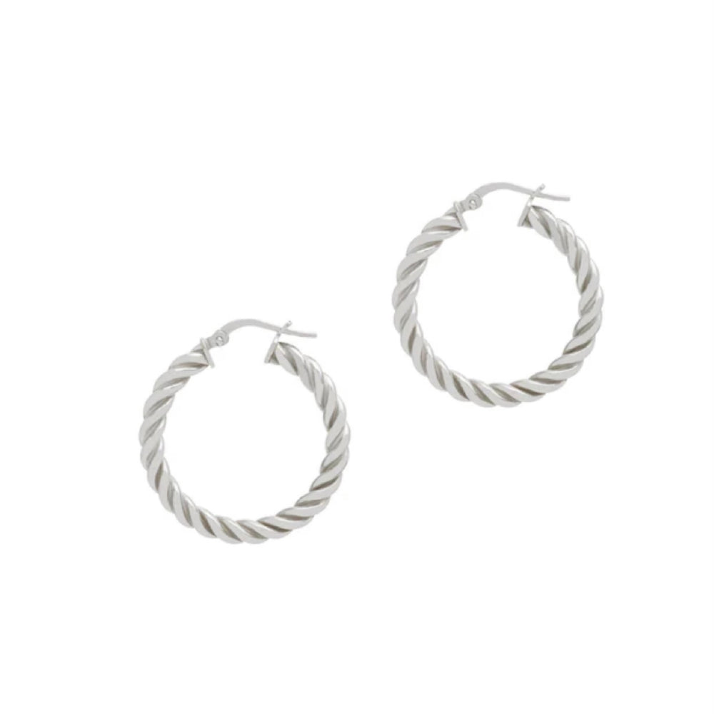 The Hoop Station | Small Spiral Hoop Earrings