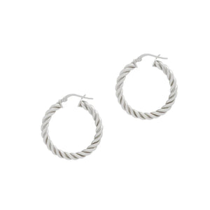 The Hoop Station | Small Spiral Hoop Earrings
