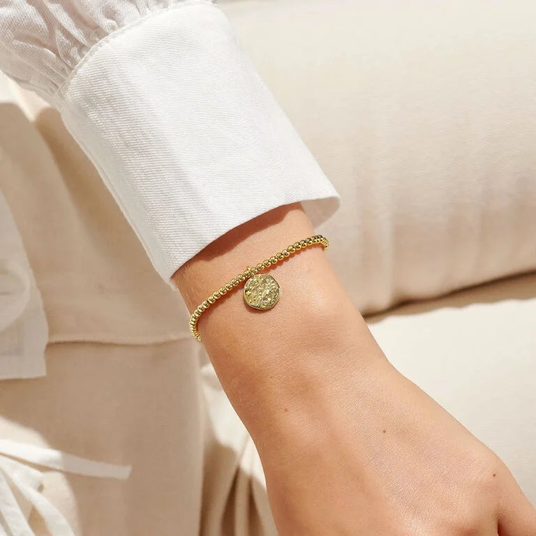 Joma Jewellery | Gold Cancer Bracelet
