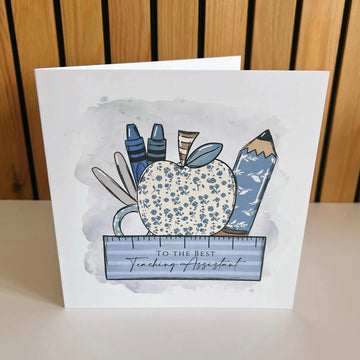 To The Best Teaching Assistant Card
