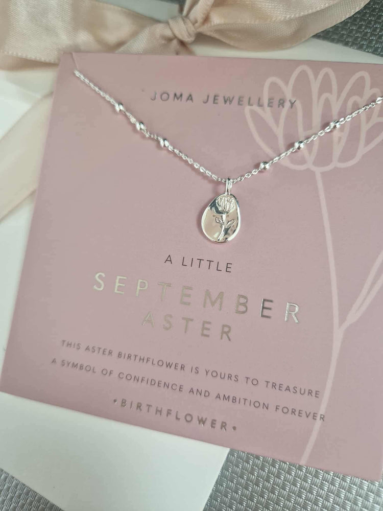 Joma Jewellery | September Birthflower Necklace