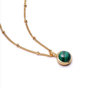 Daisy London | Malachite Healing Stone Necklace