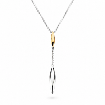 Kit Heath | Sterling Silver Glint Lariat Style Necklace