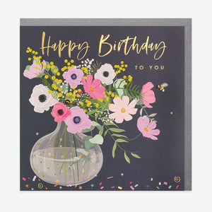 Belly Button Designs | Happy Birthday To You Card | Flowers