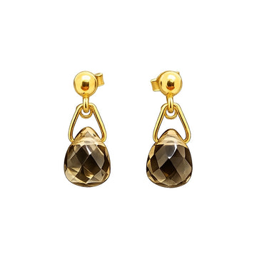 9ct Yellow Gold Drop Earrings