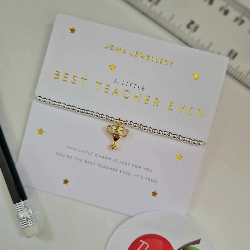Joma Jewellery | Best Teacher Ever Bracelet