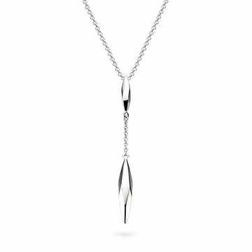 Kit Heath | Sterling Silver Lariat Style Necklace