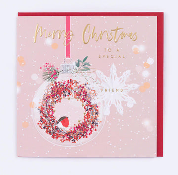 Belly Button Designs | Merry Christmas - To A Special Friend Card