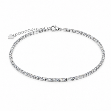 Real Effect | Sterling Silver CZ Bracelet