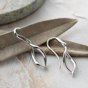 Kit Heath | Twine Twist Link Drop Earrings