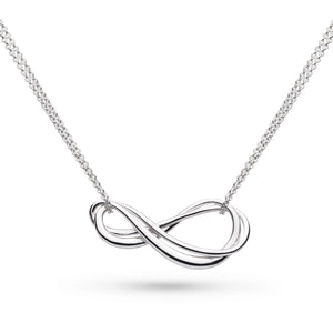 
            
                Load image into Gallery viewer, Kit Heath | Infinity Twin Chain Necklace
            
        