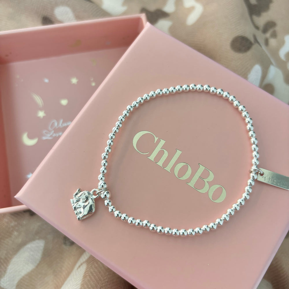ChloBo | Cute Charm Elephant Bracelet - Maudes The Jewellers