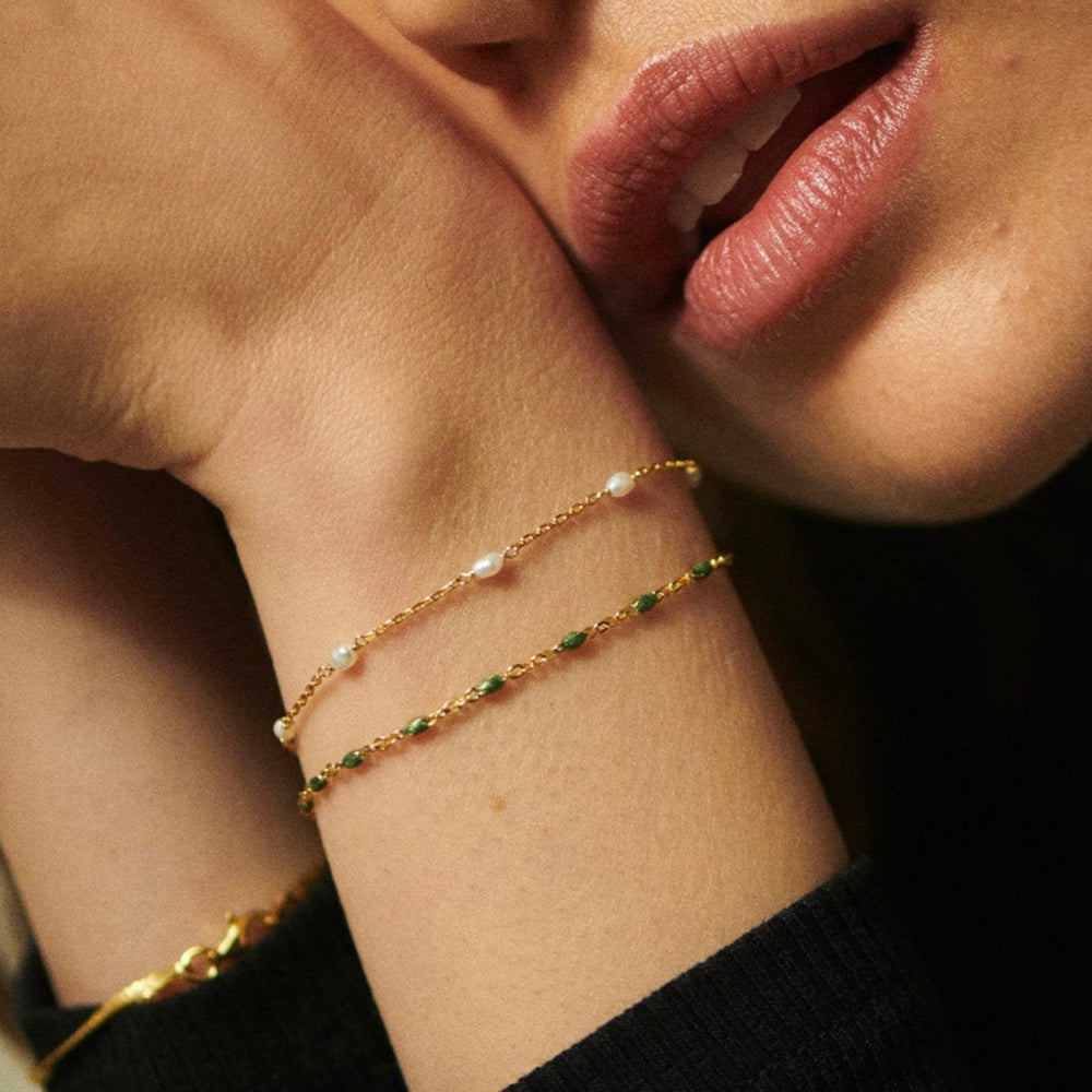 Daisy London | Seed Pearl Chain Bracelet