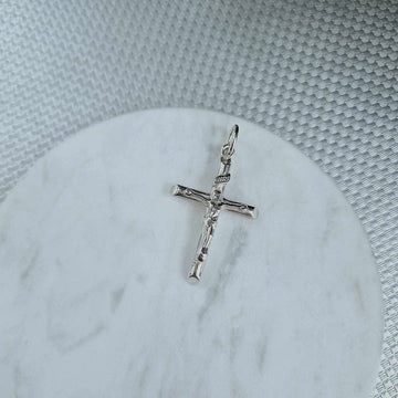 Sterling Silver Crucifix 31x20mm