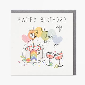 Belly Button Designs | Happy Birthday Wife | Only The Best For You