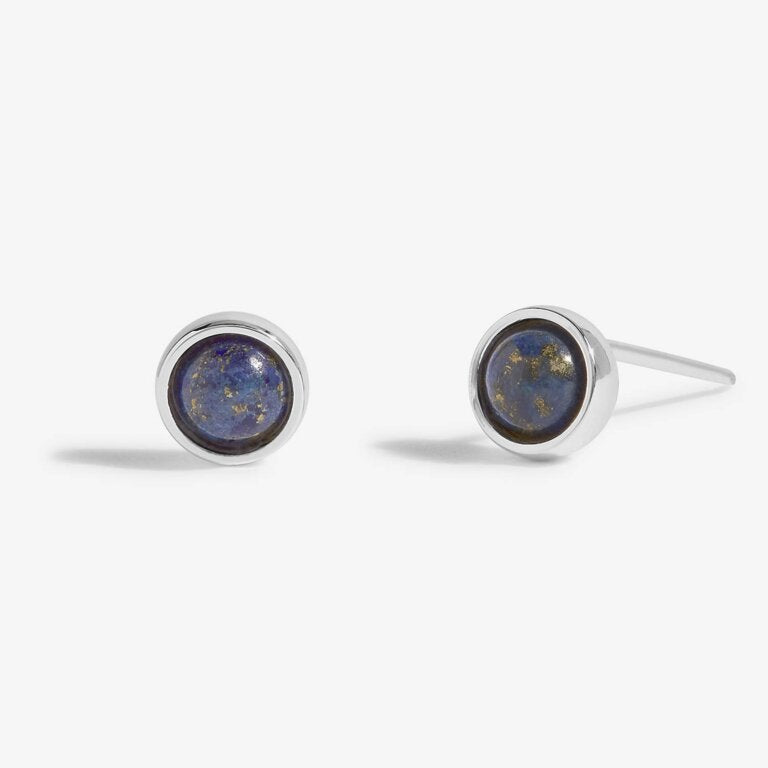 Joma Jewellery | September Lapis Lazuli Birthstone Boxed Earrings