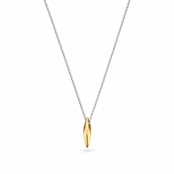 Kit Heath | Sterling Silver and Gold Glint Mini Necklace